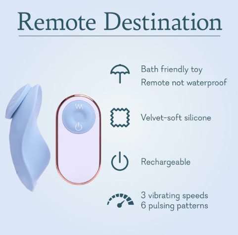 Remote Destination Magnetic Panty Vibrator
