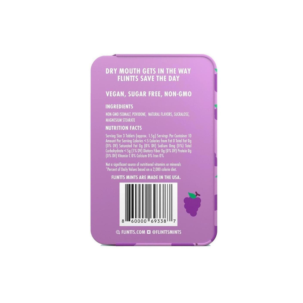 Flintt Mints - bye bye dry mouth