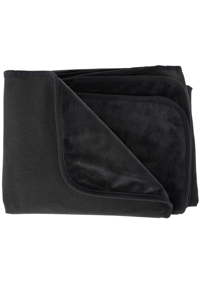 Splash Blanket Sheet Protector in Black ~ Queen Size