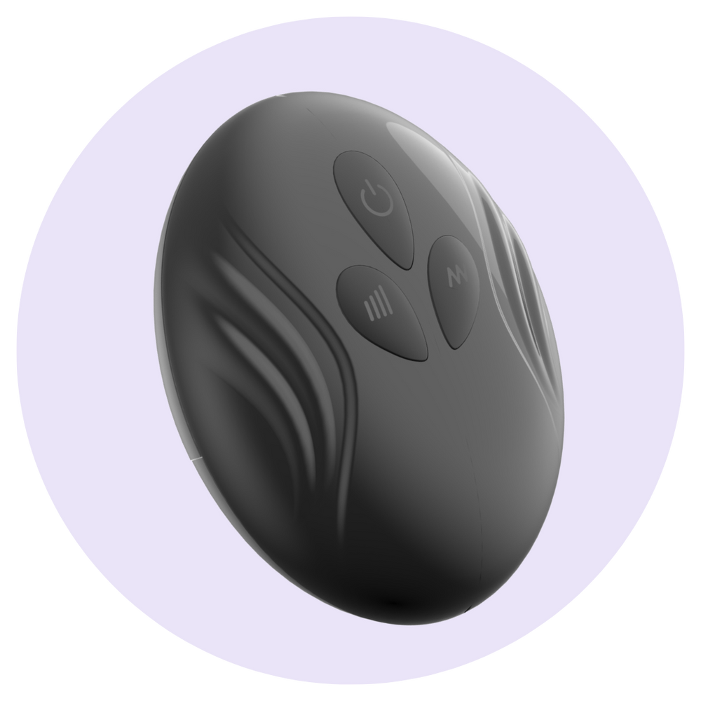 Snail Jovi wireless remote with power, intensity and mode buttons