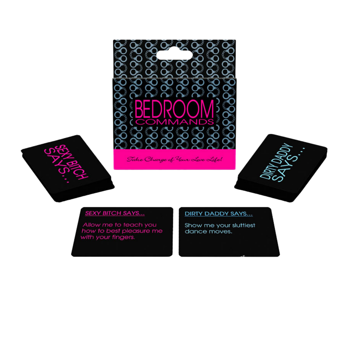 Bedroom Commands Card Game
