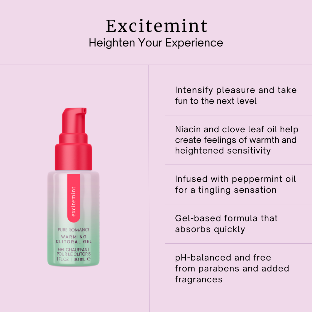 ExciteMint Tingling Foreplay Gel for Her