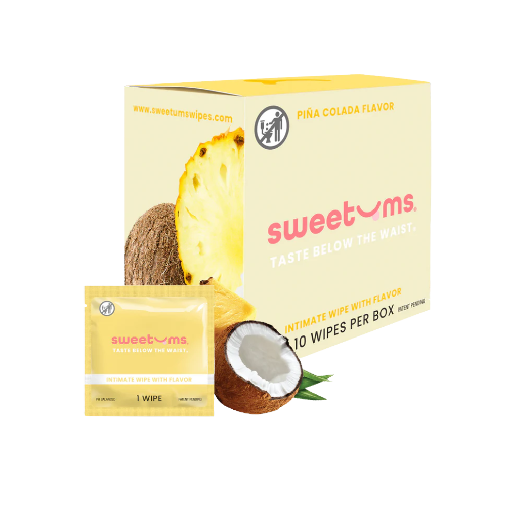 On the Go pH balanced Flavored Wipes (For Her)