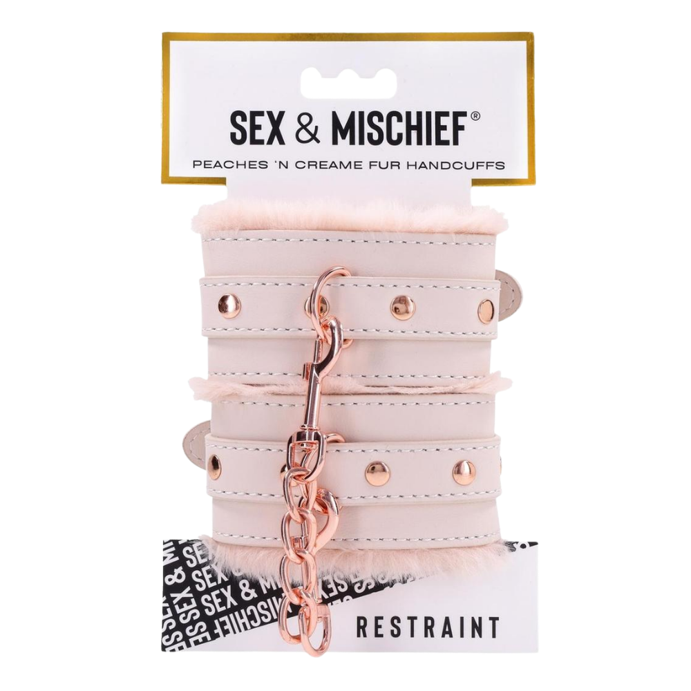 Peaches ‘n Creame Fur Handcuffs