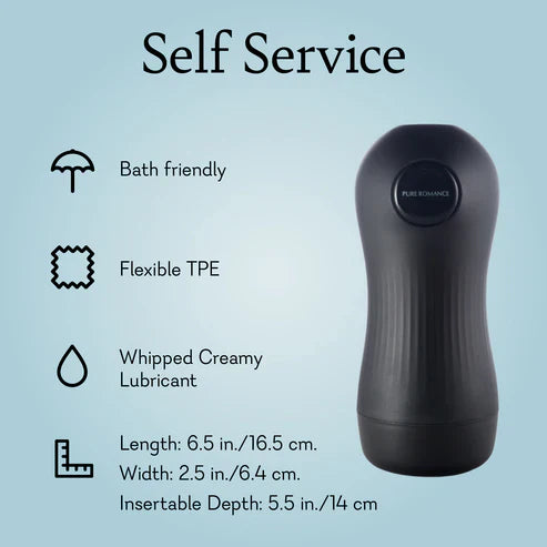 Self Service - on demand suction