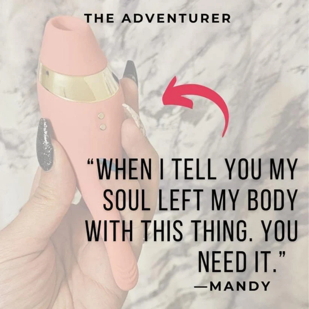 Adventurer Air-Pulse Clitoral Stimulator