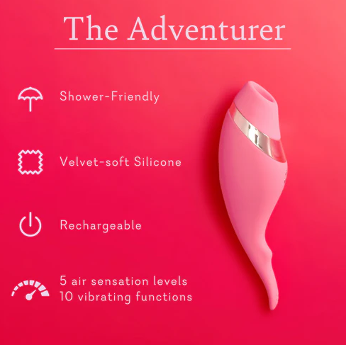Adventurer Air-Pulse Clitoral Stimulator