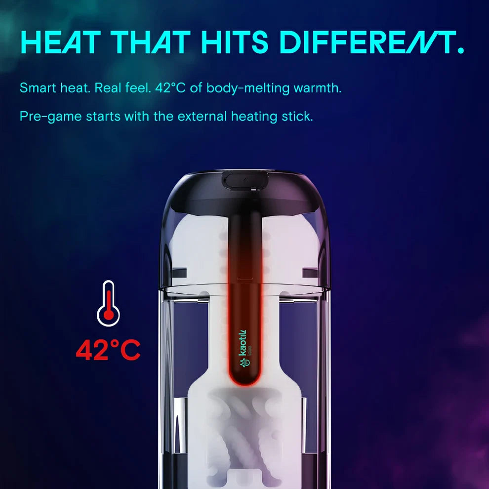 Cocoon Deluxe Throbbing Warming App Control Masturbator