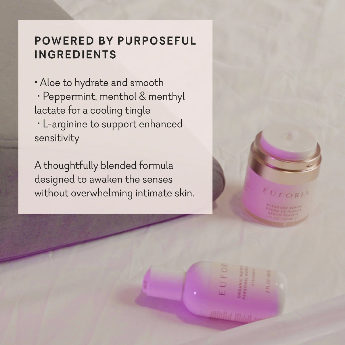 Purposeful ingredients