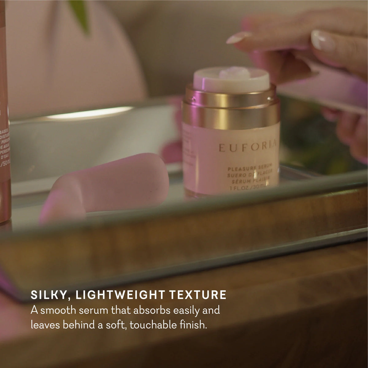 Silky lightweight texture