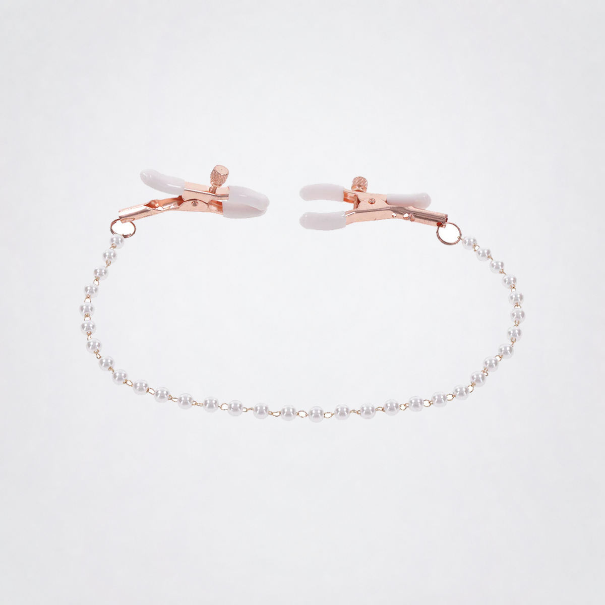 Peaches ‘n Creame pearl nipple clamps product view