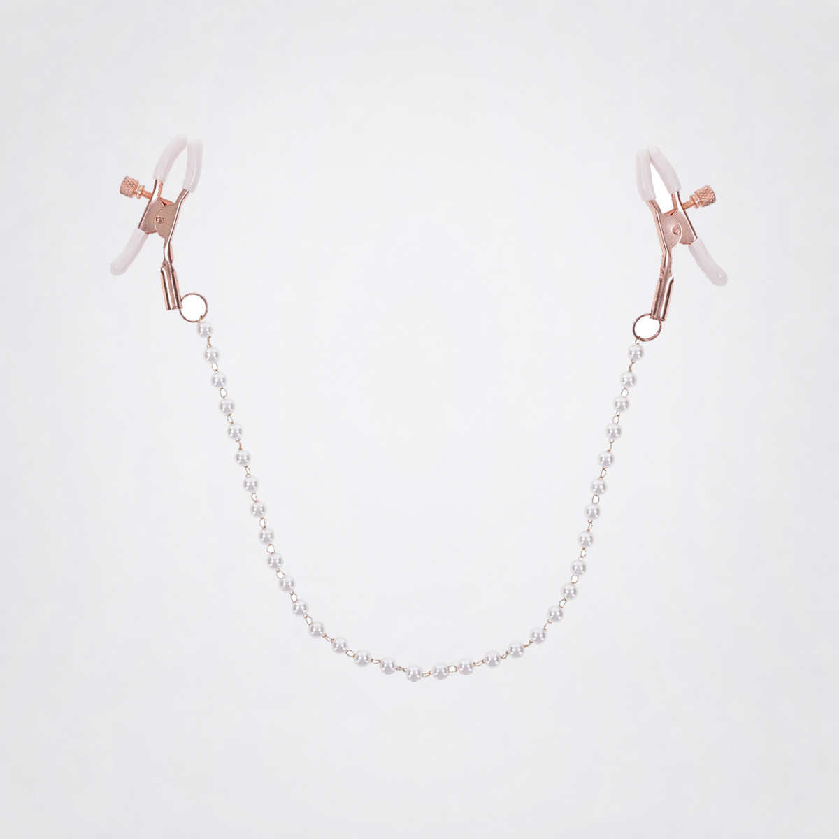 Peaches ‘n Creame pearl nipple clamps product view