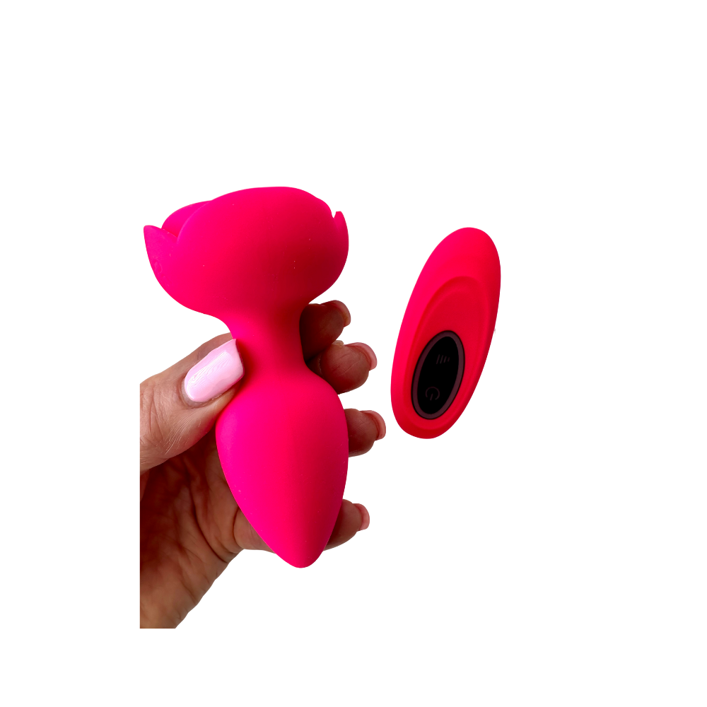 Rosebud Vibing Butt Plug