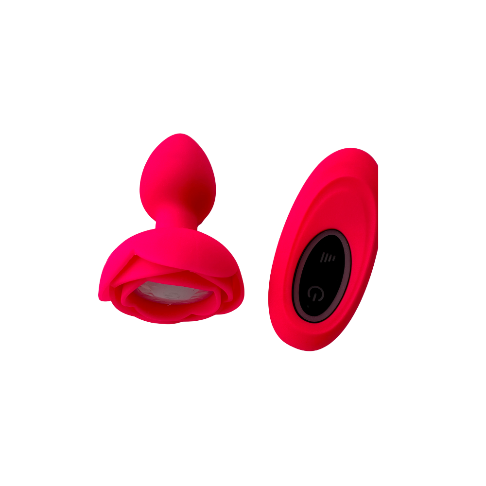 Rosebud Vibing Butt Plug