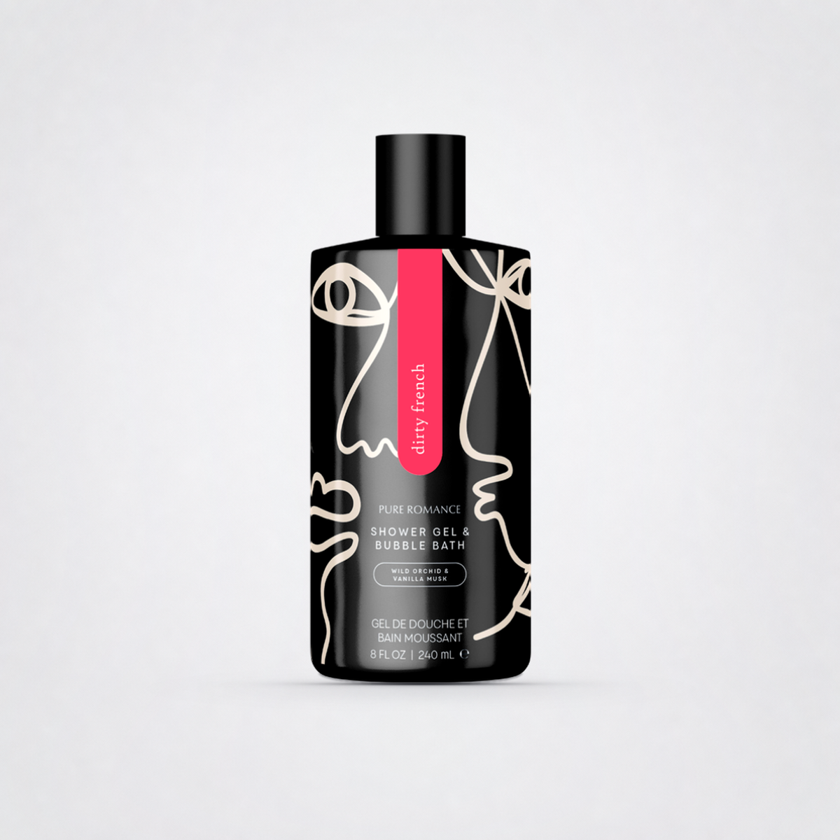 Skinny Dip Shower Gel & Bubble Bath on The Luv Coach approved neutral studio background