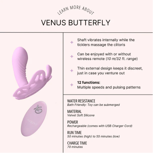 Butterfly Remote Control Panty Vibe