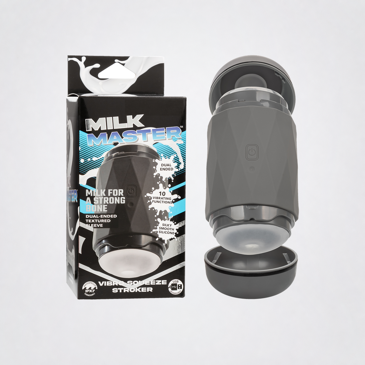 Vibro Squeeze approved gallery image 1 on the Luv Coach grey studio background