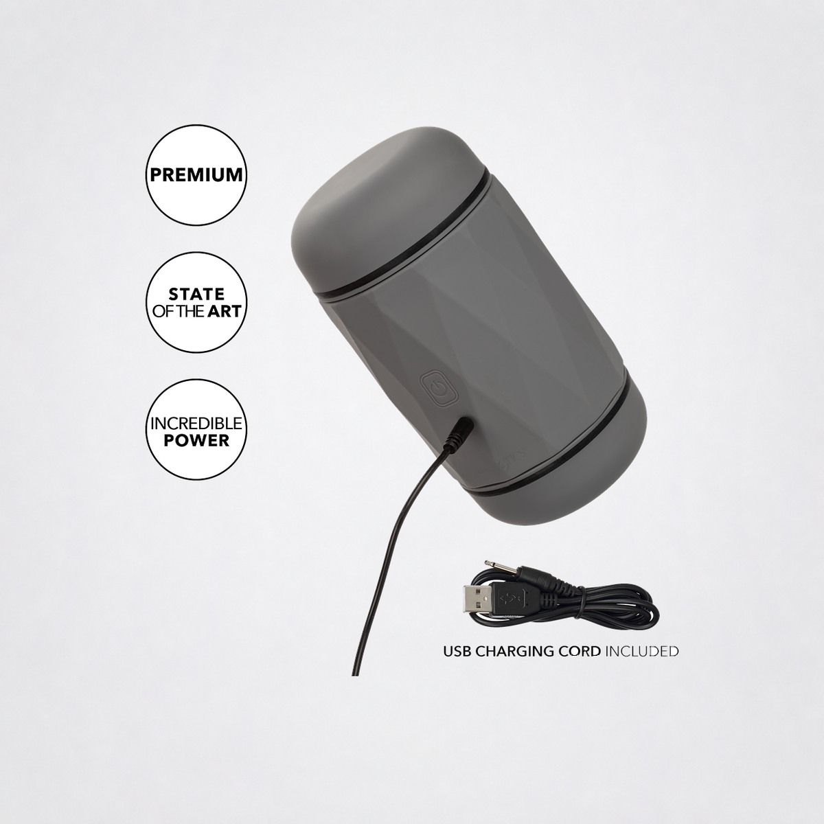 Vibro Squeeze approved gallery image 8 on the Luv Coach grey studio background