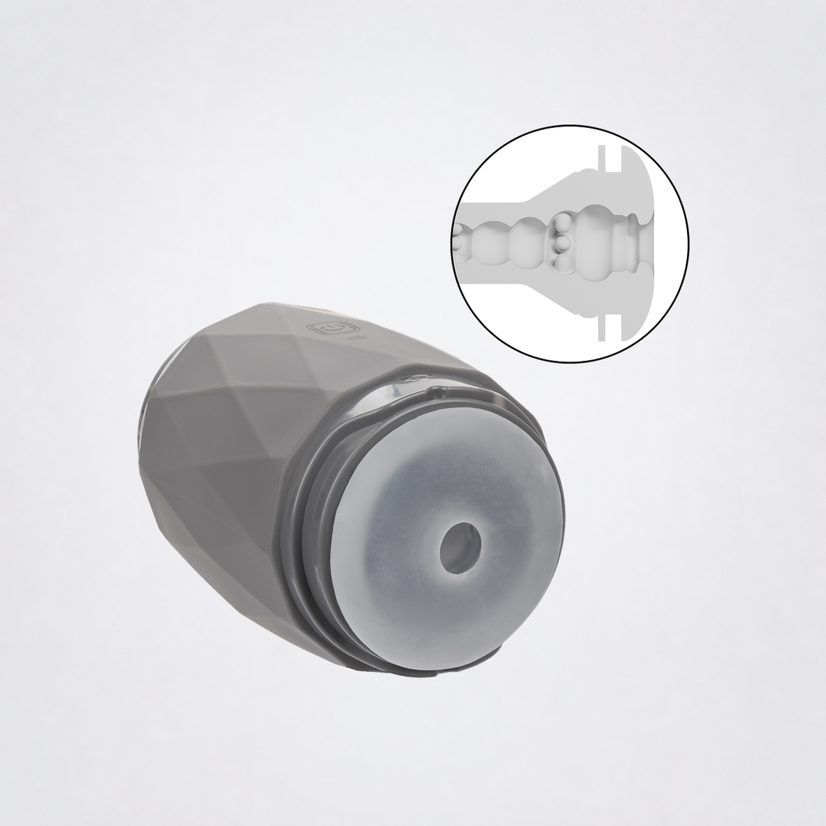 Vibro Squeeze approved gallery image 10 on the Luv Coach grey studio background