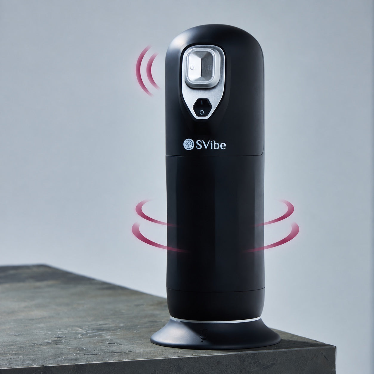 Subtle motion cues around JET showing adjustable vibration and thrusting rhythm