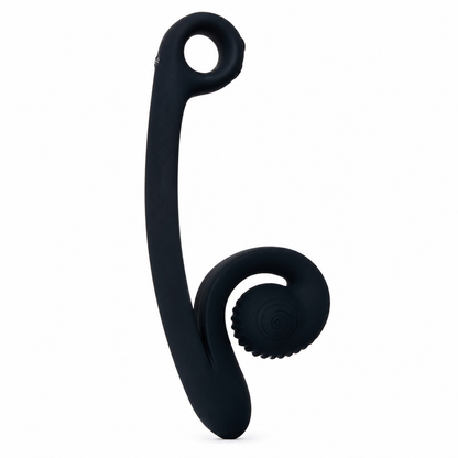 Black Snail Curve dual stimulator on a white background