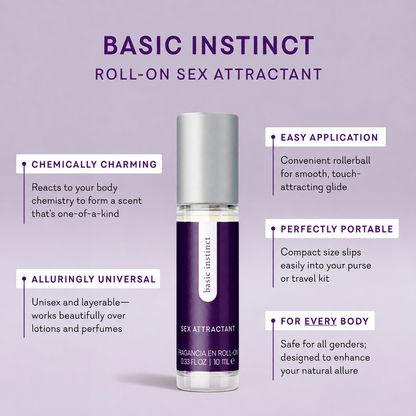 Basic Instinct roll-on pheromone perfume benefits