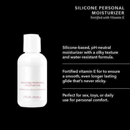 Silicone Deluxe Personal Moisturizer with Vitamin E – product features