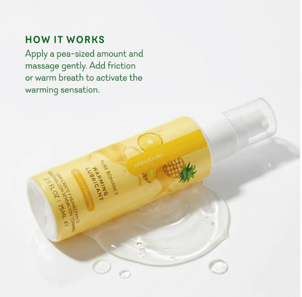 Sensations Flavored Warming Oral Gel - Rub Blow Lick