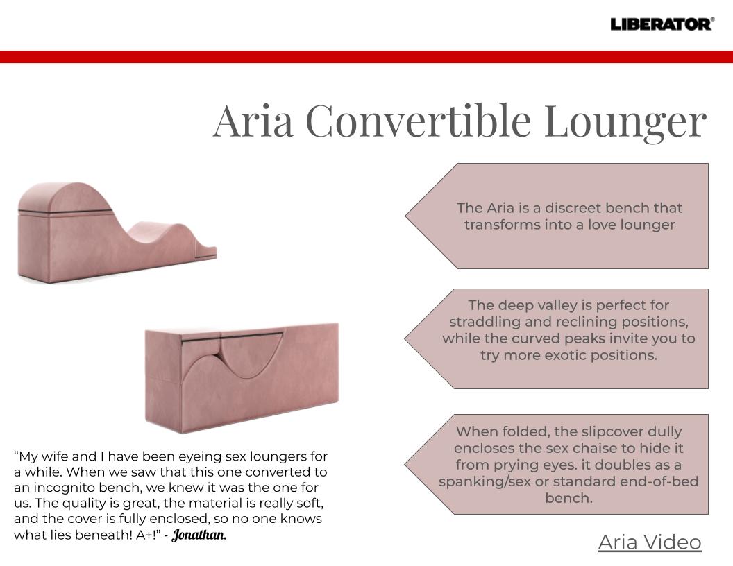 Ultimate Sex Bench - The Flip Chaise