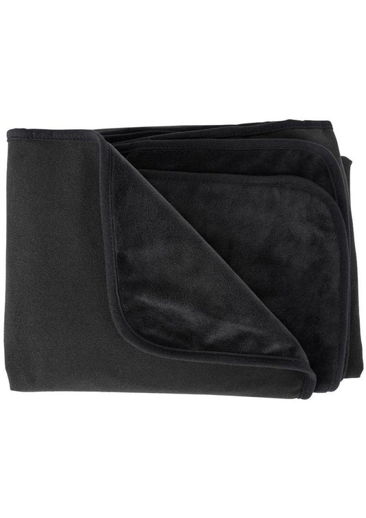 Splash Blanket Sheet Protector in Black ~ Queen Size