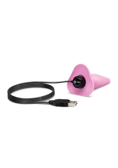 Beginner Vibrating Rechargeable Silicone Butt Plug