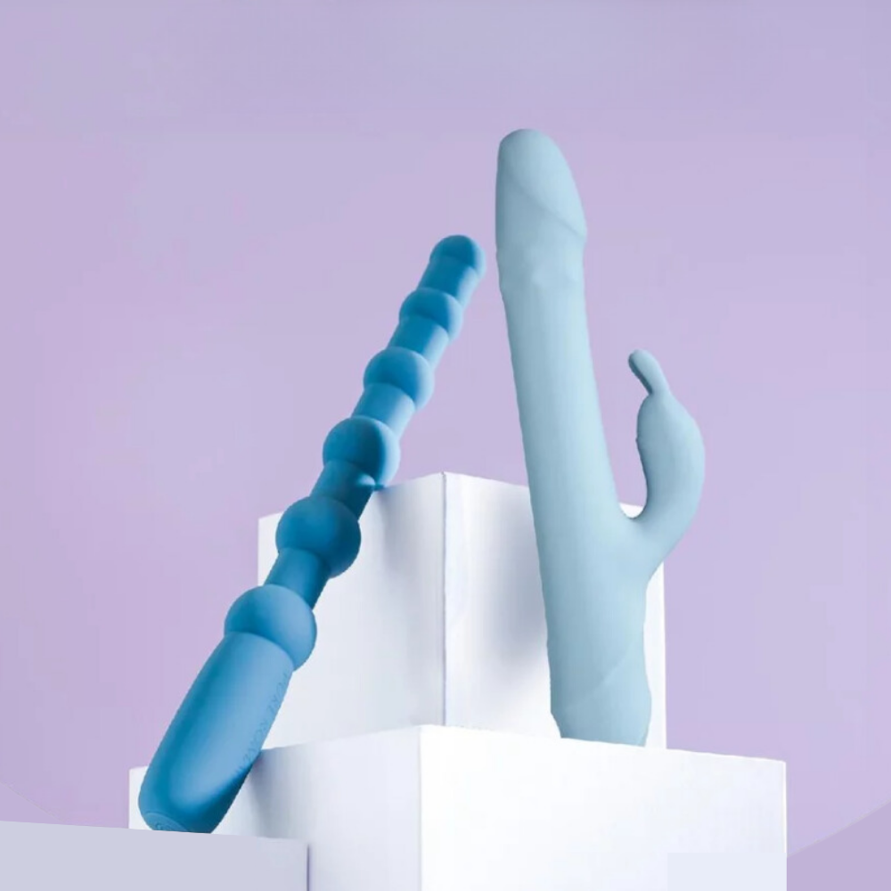 Back 9 vibrating silicone pleasure beaded wand