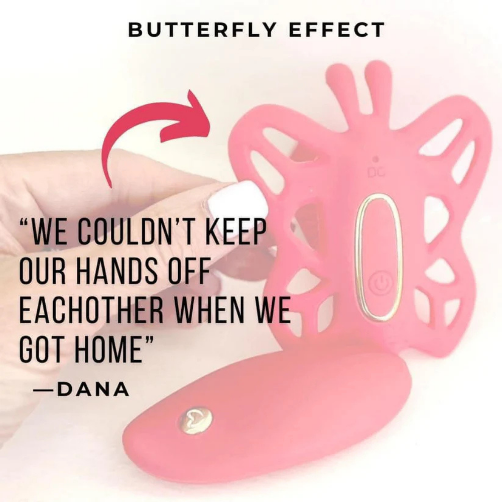 Butterfly Wearable Vibe with Remote Control