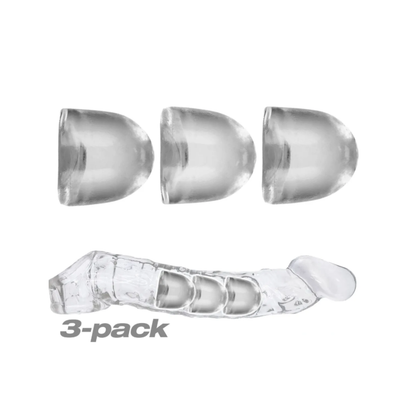 Extender Insert 3 pack for a perfect fit - Size up with confidence