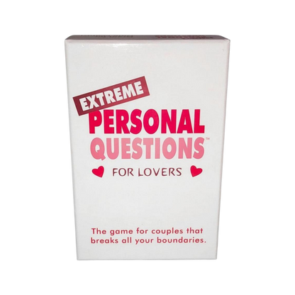 Extreme Personal Questions For Lovers Card Game