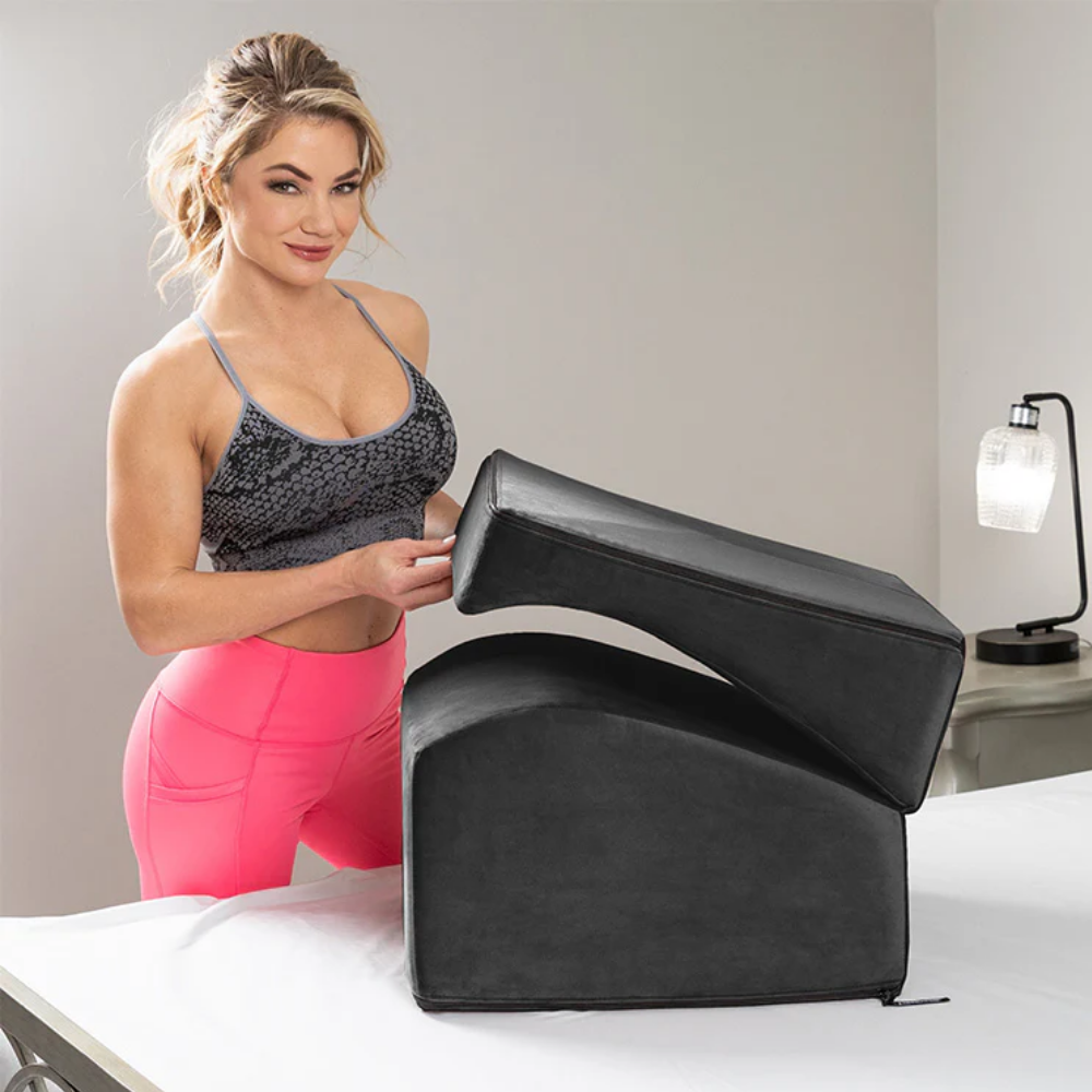 Flip Ramp with Cover (discreet!) - Turns into an ottoman