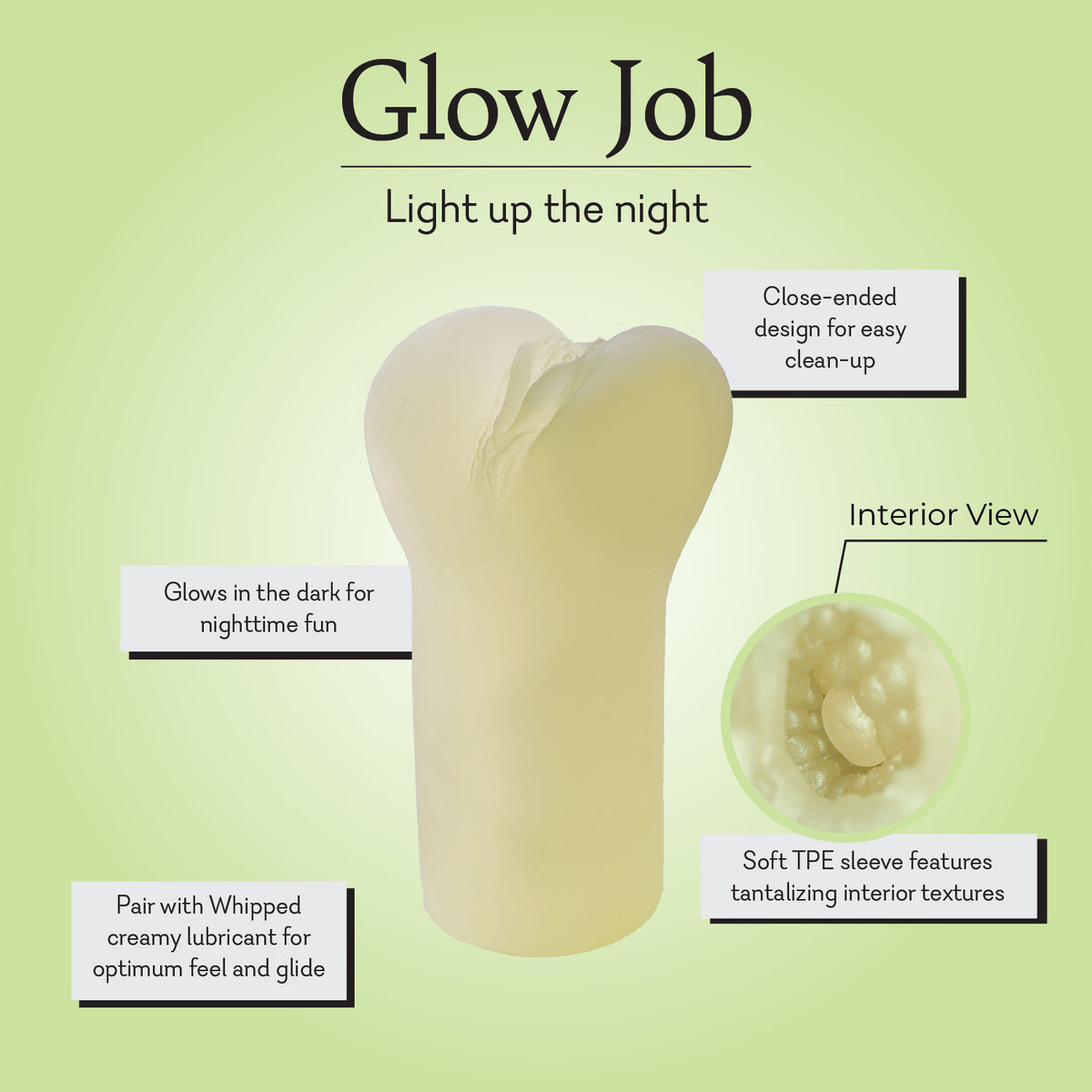 GLOW JOB POCKET TACO Package for Him