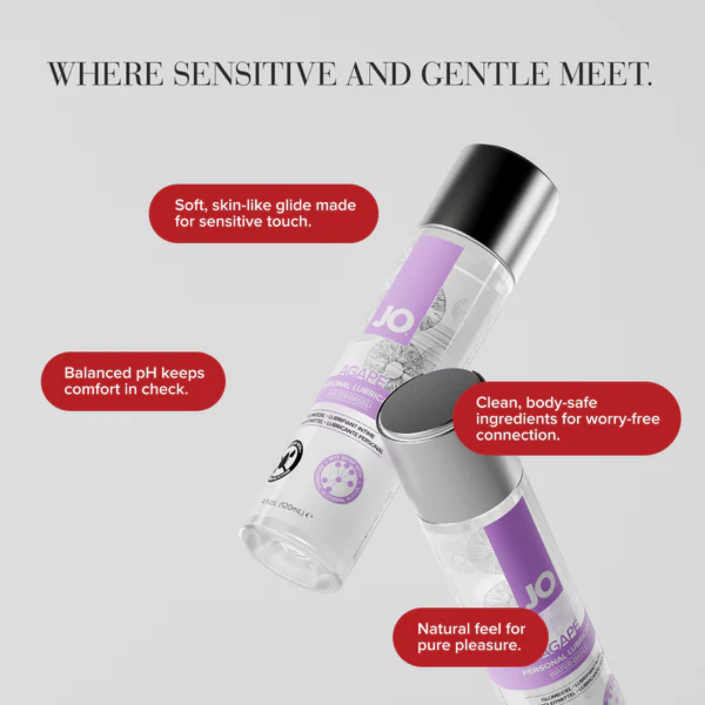 Jo Agapé Amazing Water Based pH balanced Lubricant