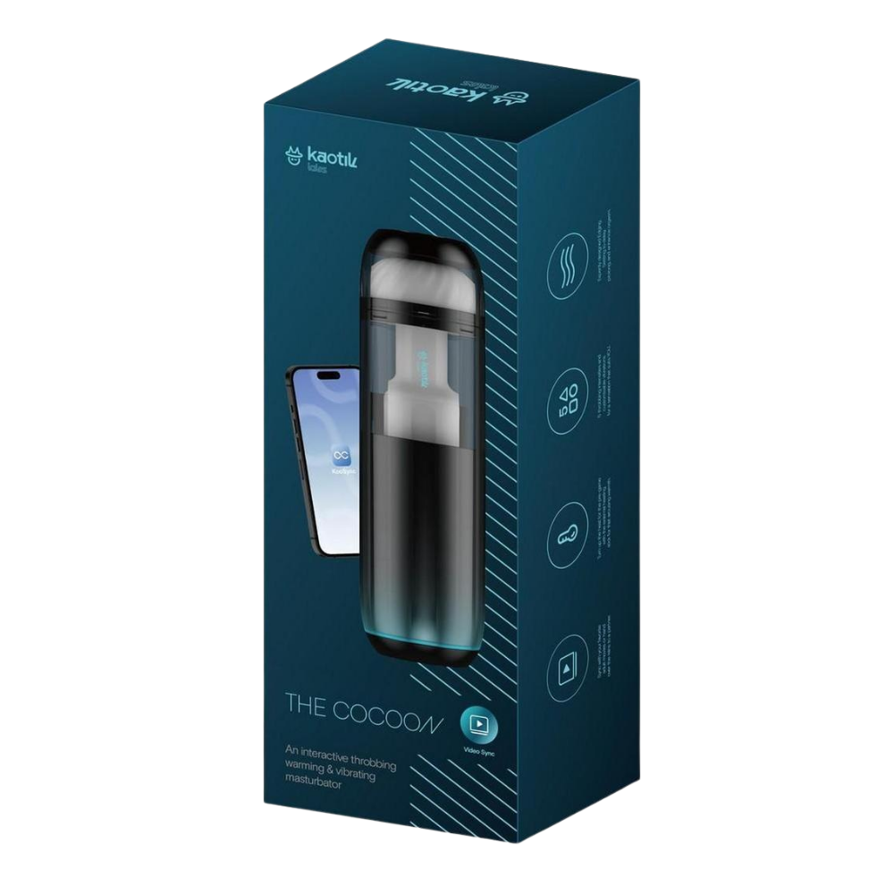 Cocoon Deluxe Throbbing Warming App Control Masturbator