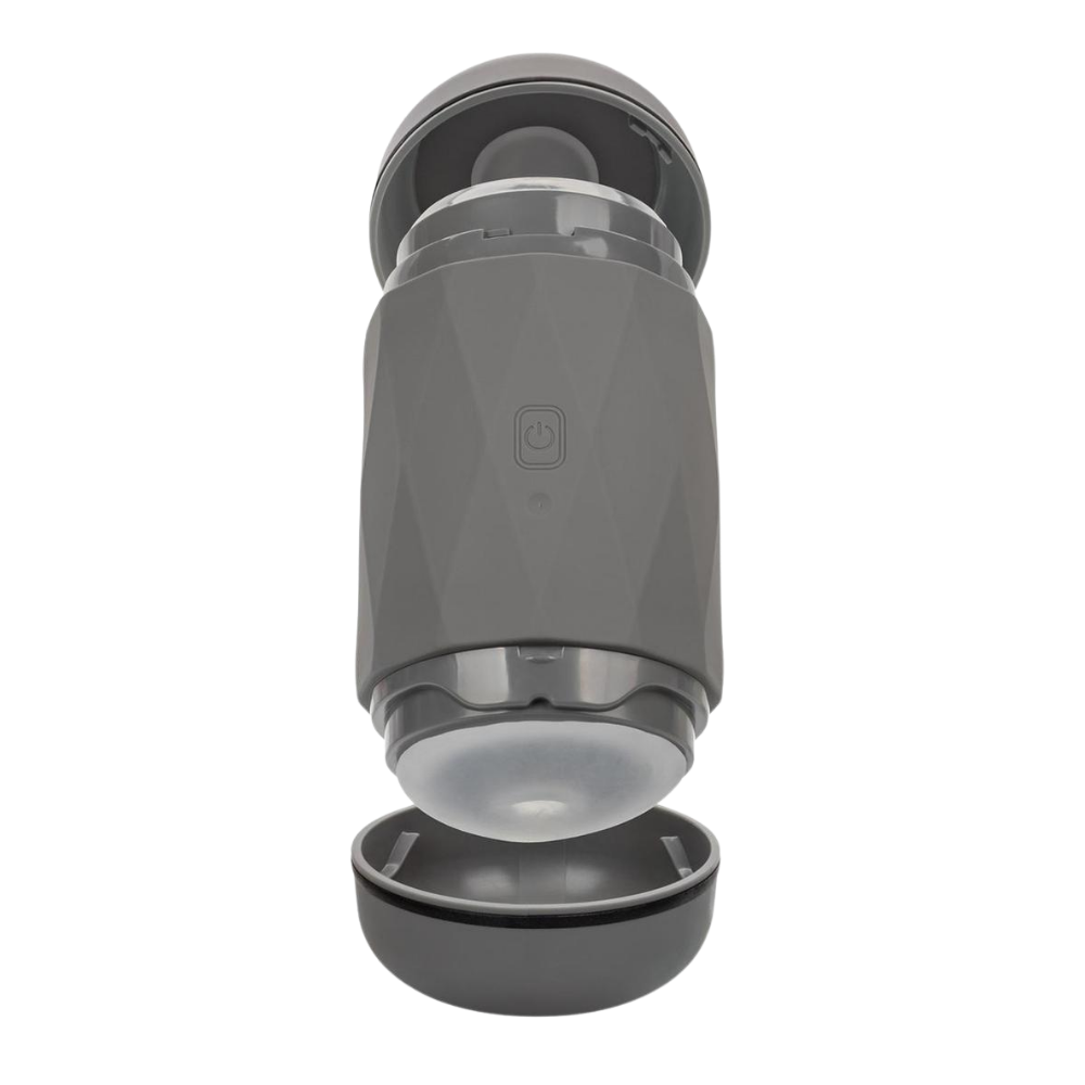 Vibro Squeeze Rechargeable Silicone Stroker