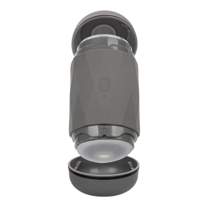 Vibro Squeeze Rechargeable Silicone Stroker