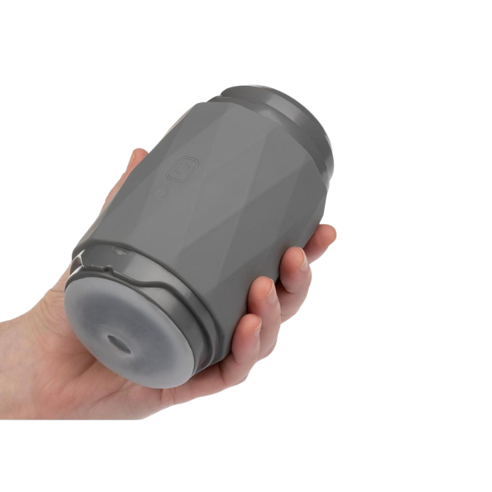 Vibro Squeeze Rechargeable Silicone Stroker
