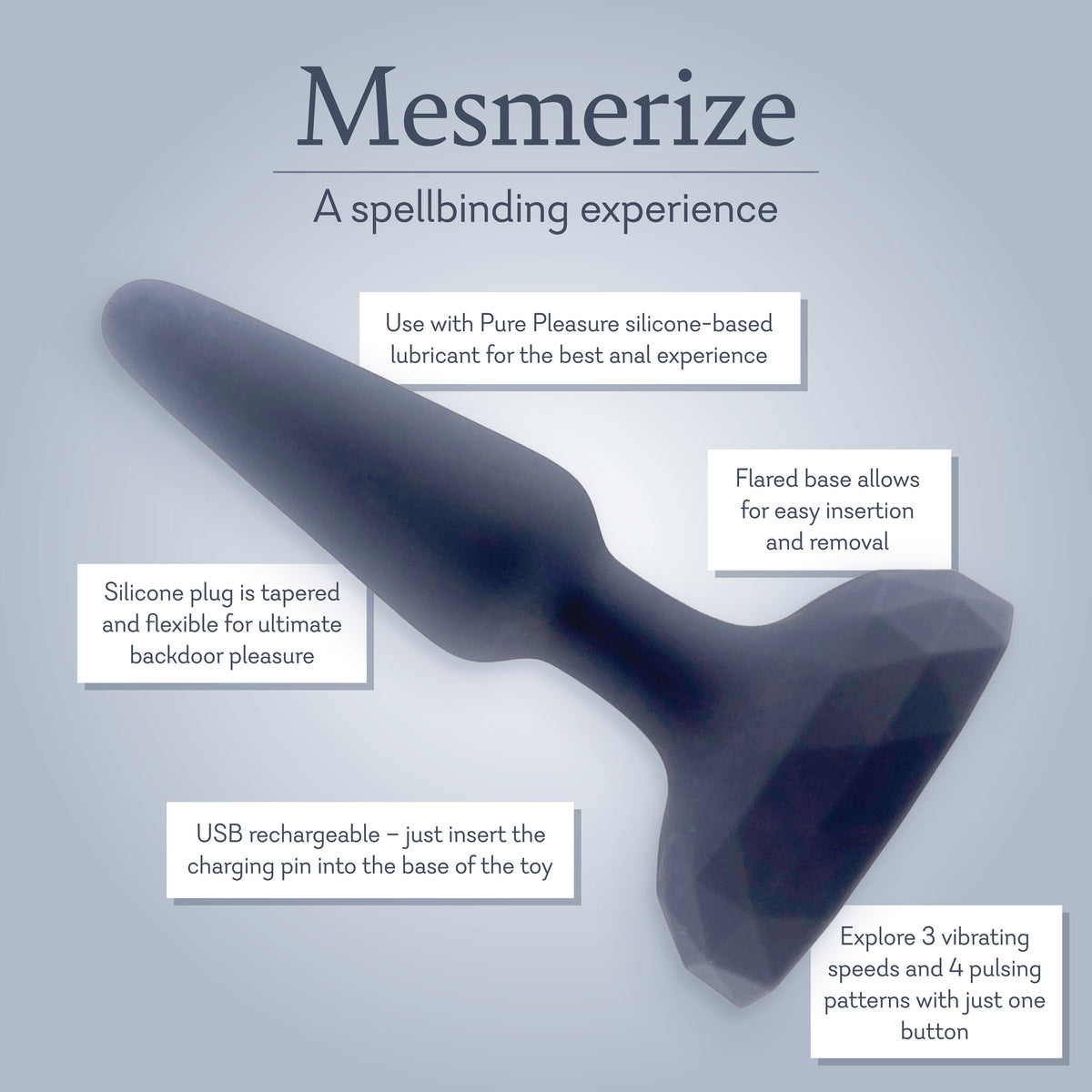 Mesmerize Vibrating Backdoor Plug