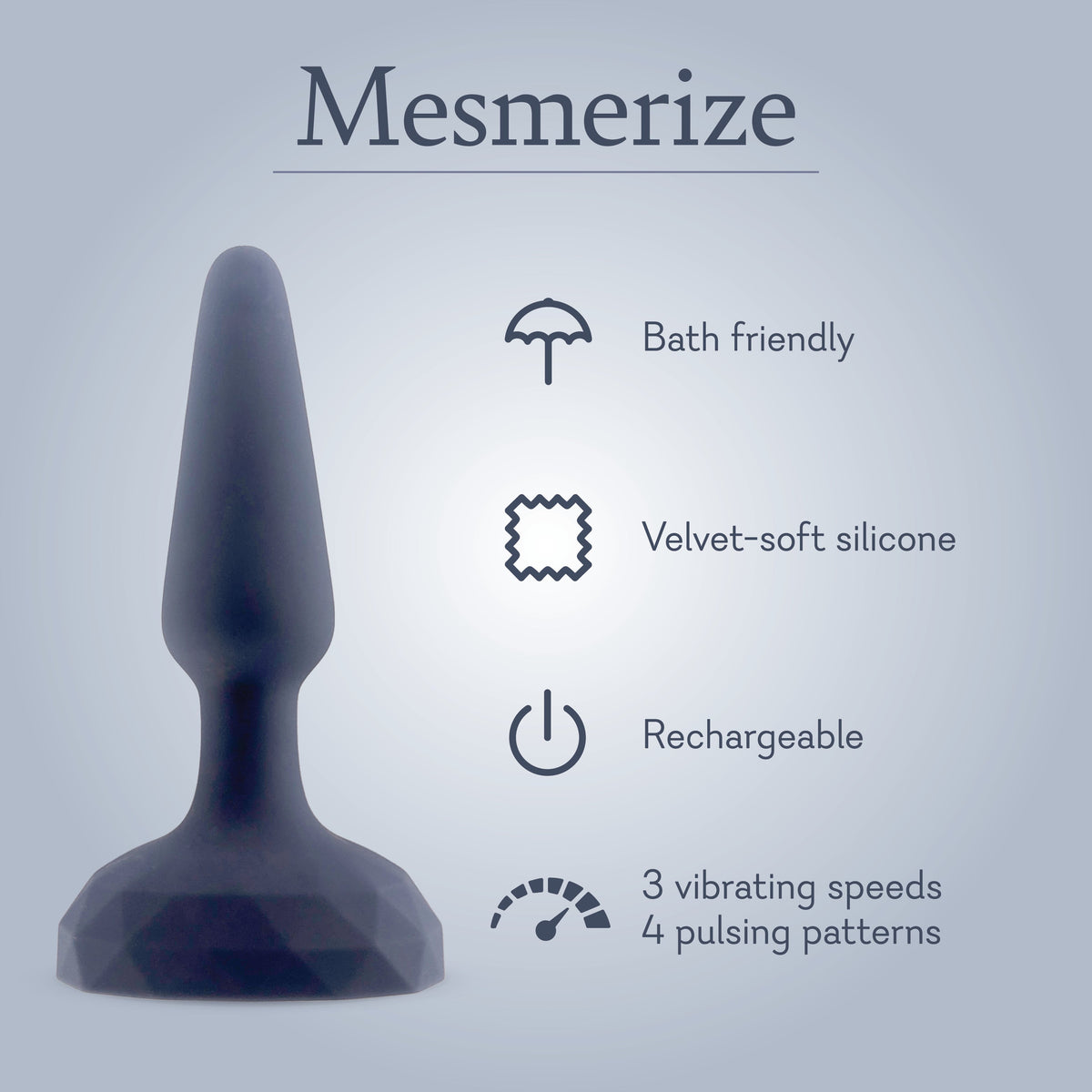 Mesmerize Vibrating Backdoor Plug