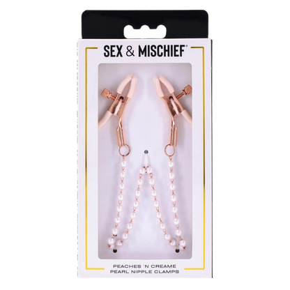 Peaches ‘n Creame Pearl Nipple Clamps