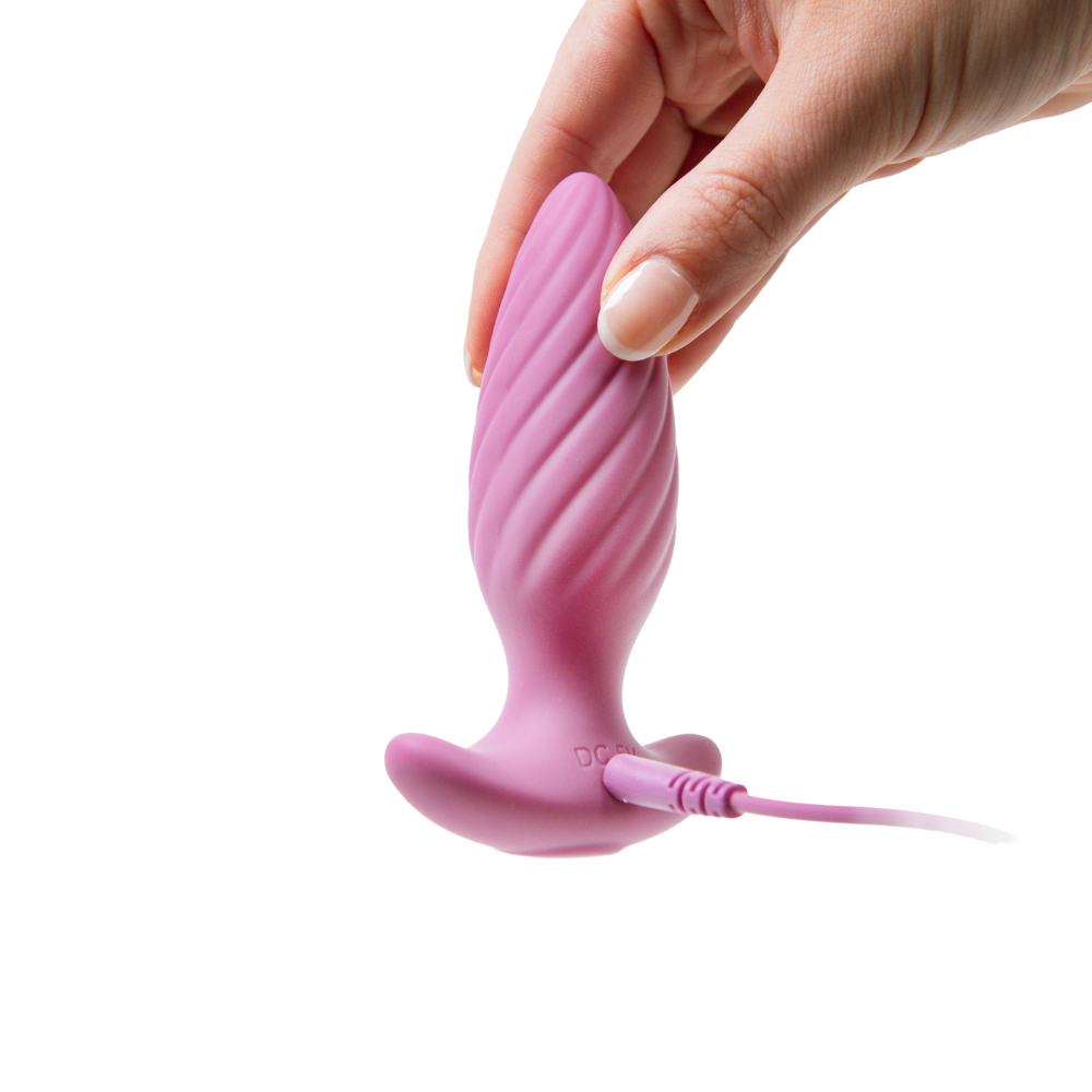 Plot Twist - Silicone Vibrating Butt Plug The Luv Coach Plot Twist - Silicone Vibrating Butt Plug The Luv Coach