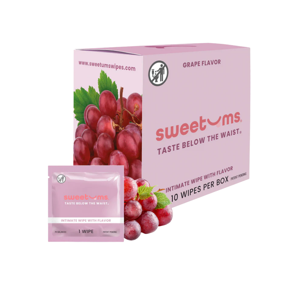 On the Go pH balanced Flavored Wipes (For Her)