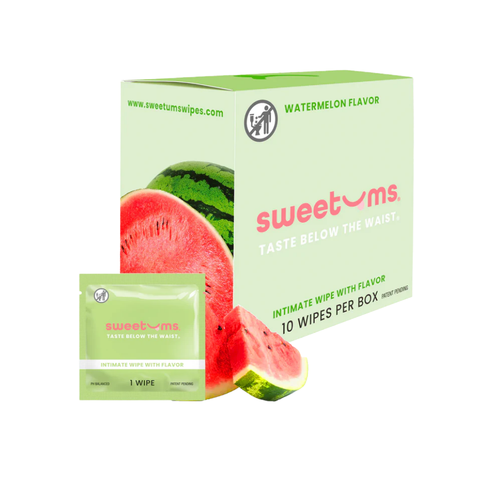 On the Go pH balanced Flavored Wipes (For Her)