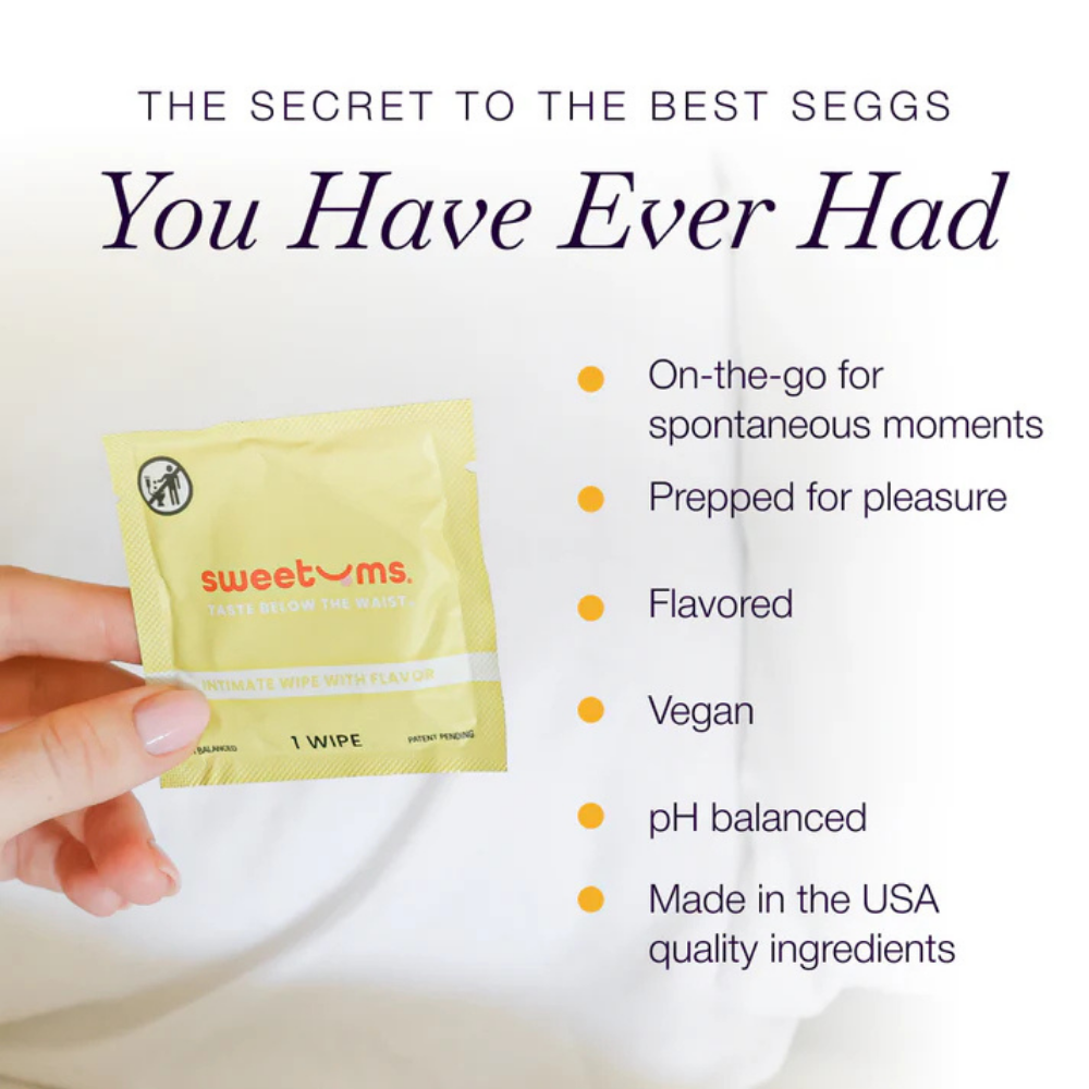 On the Go pH balanced Flavored Wipes (For Her)