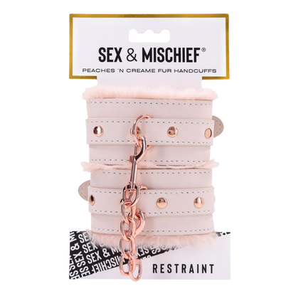 Peaches ‘n Creame Fur Handcuffs